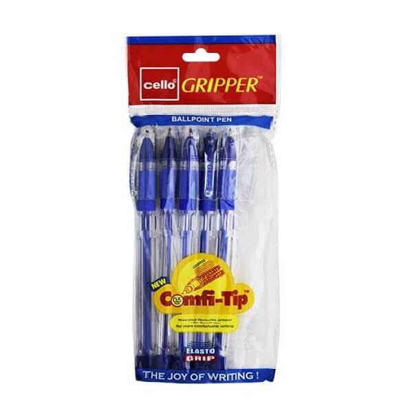 Buy Cello Gripper Blue Ballpoint Pen Online